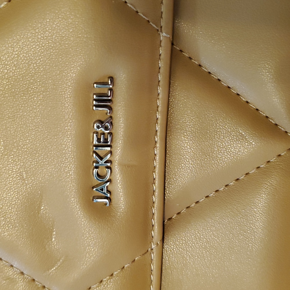 Jackie & Jill Tan Quilted Shoulder Bag Convertible NWOT‎ - Picture 2 of 14